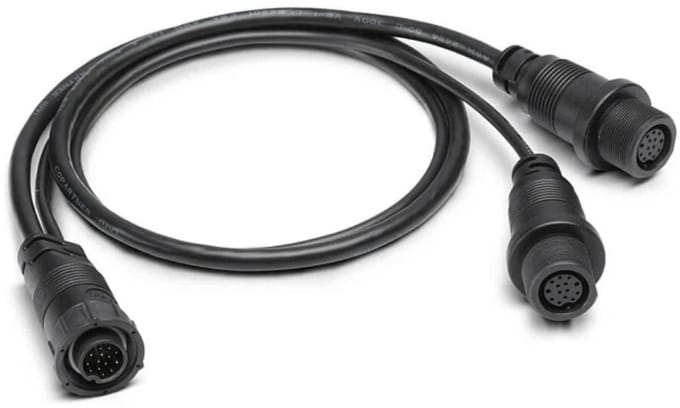Humminbird SOLIX-G3/APEX/XPLORE SI & MSI Left/Right Splitter Cable - 14 M ID SILR Y