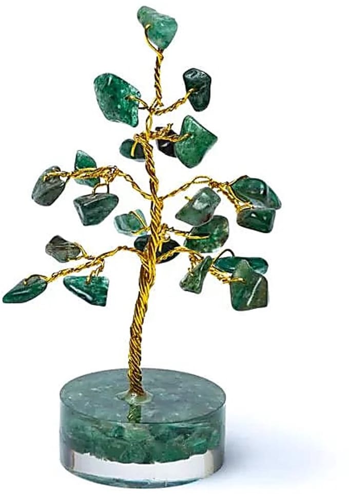 Edelsteenboom groene aventurijn