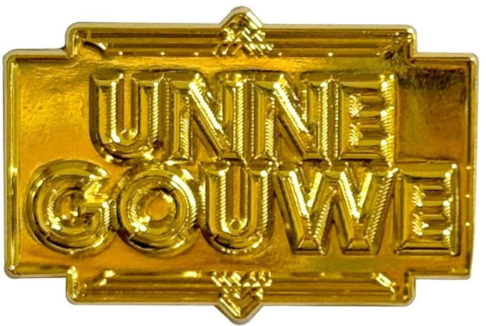 Pin - "Unne Gouwe" - Pin- Carnavalskleding - Carnaval accessoires