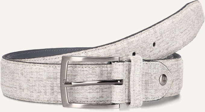 Floris Van Bommel Cfm-10095 De Belter Riemen - Gebroken wit - Maat 105