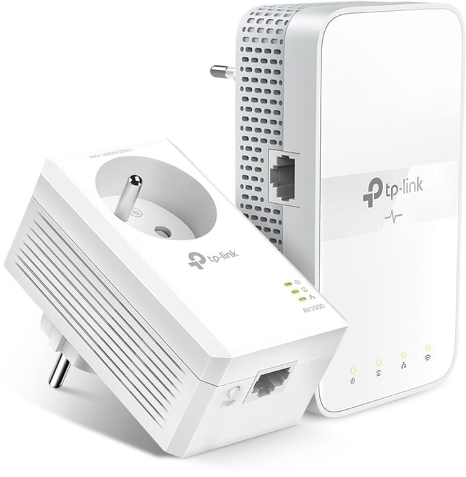 TP-Link TL-WPA7617 KIT 1200Mbit/s Ethernet LAN Wifi Wit 2 stuk(s)