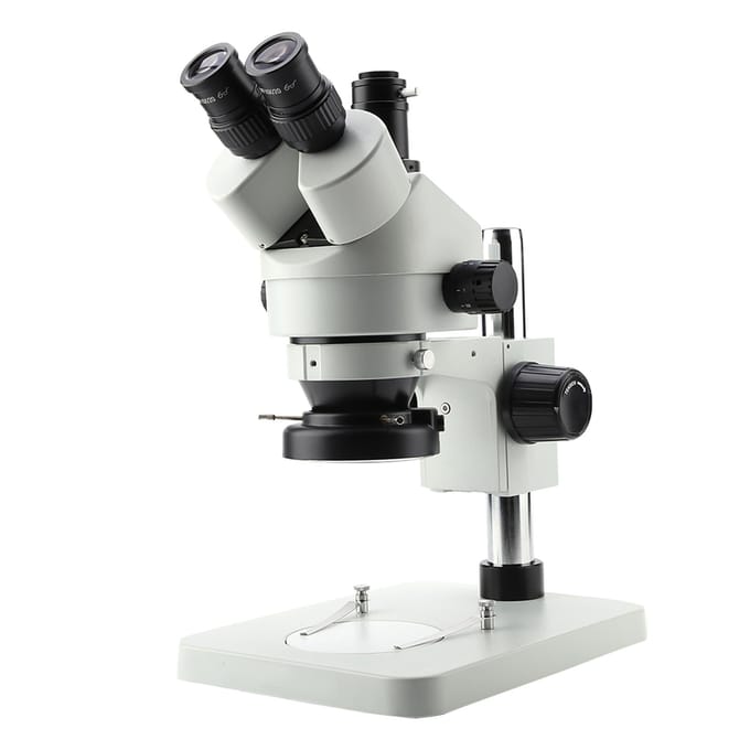 Trinocular Vergroting Stereo Zoom Microscoop WF10X 20mm Oculairs