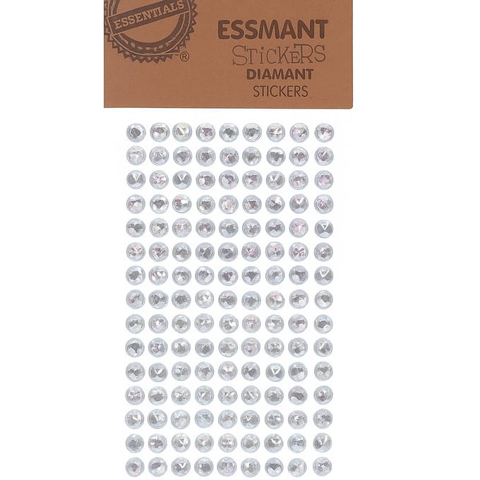 Diamant stickers 135stuks - Maak de mooiste knutselwerken met deze stickers.