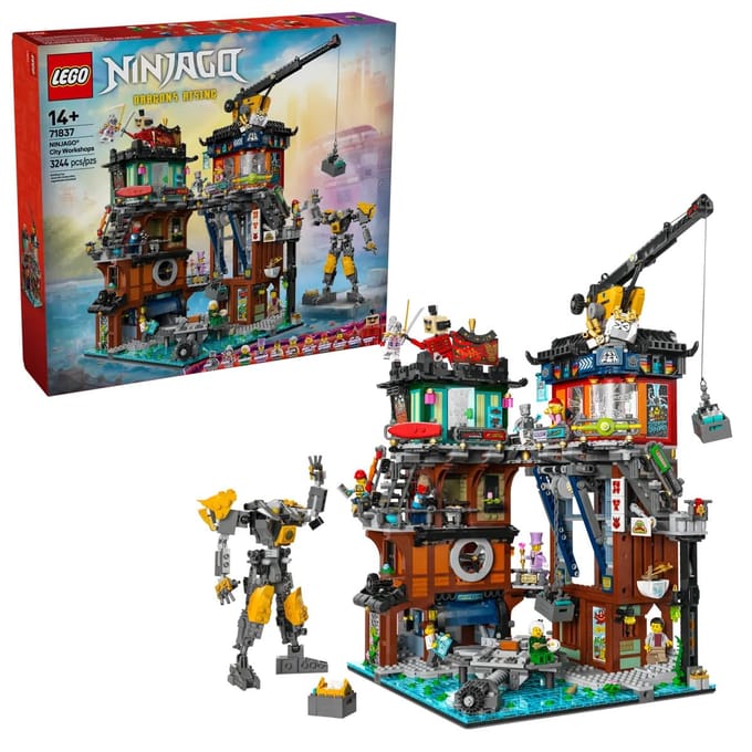 LEGO Ninjago 71837 NINJAGO® City werkplaatsen