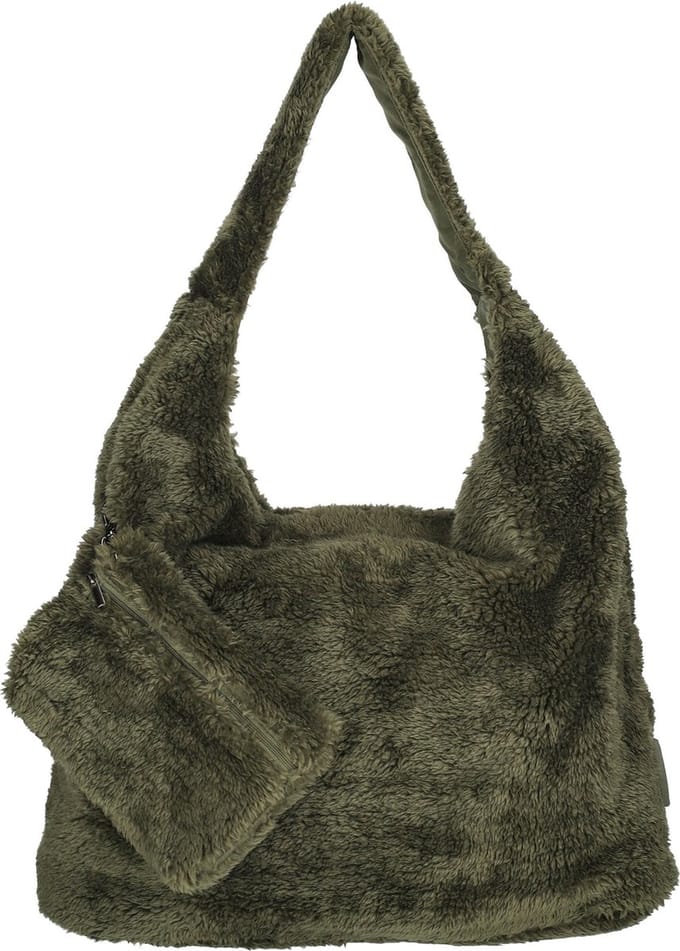 Enrico Benetti Teddy Shopper / buideltas 66595 - Olijf