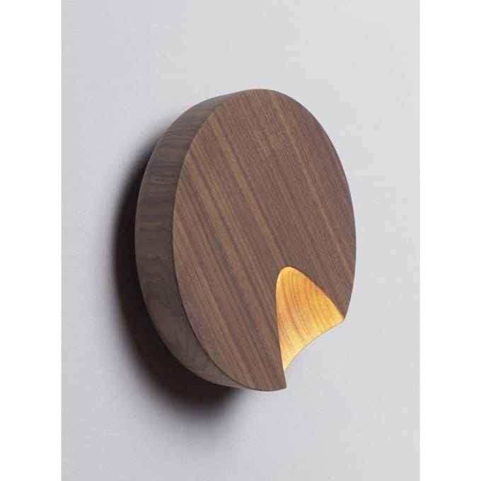 Vibia Dots 4660/4662 Wandlamp - Amerikaans notenhout - on/off-schakelaar