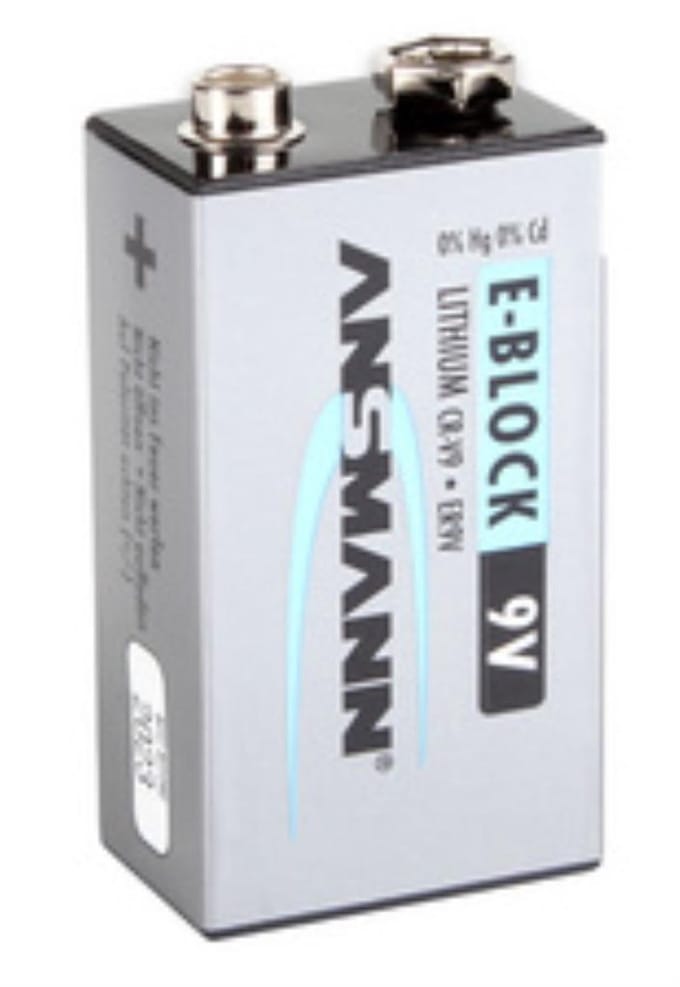 1 Ansmann Lithium 9V-Block Extreme