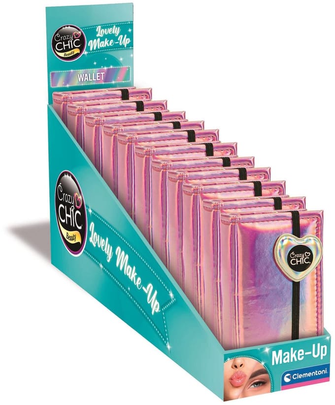 Clementoni - Crazy Chic - Oogschaduw, lipgloss en blush - vanaf 6 jaar