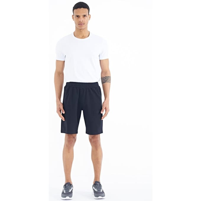 Heren Katoen-Polyester Sweatshorts