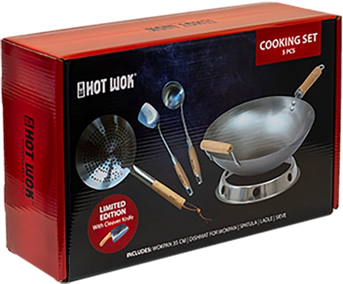HOT WOK 5-delige Accessoire Set