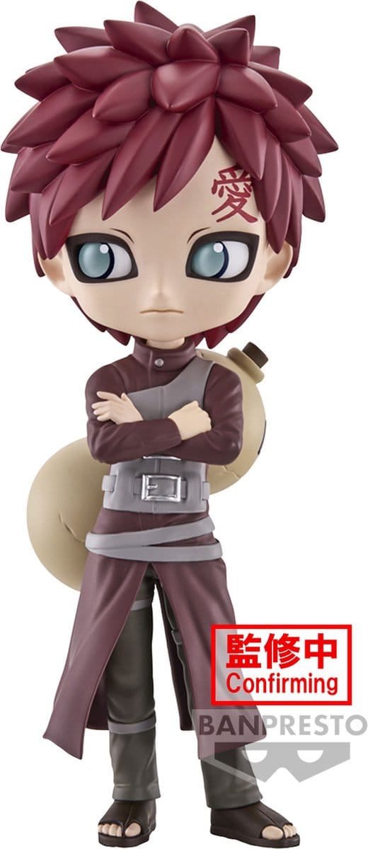 Banpresto - Naruto Shippuden - Q posket-Gaara-(ver.A) Figure 14 cm - Figuur