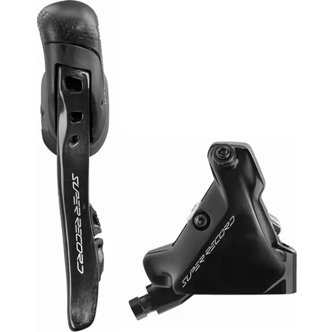 Linker handvaten + voorste beugel Campagnolo