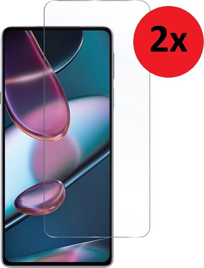 MoDo screenprotector Geschikt voor Motorola Edge 30 - Glas - 2 stuks