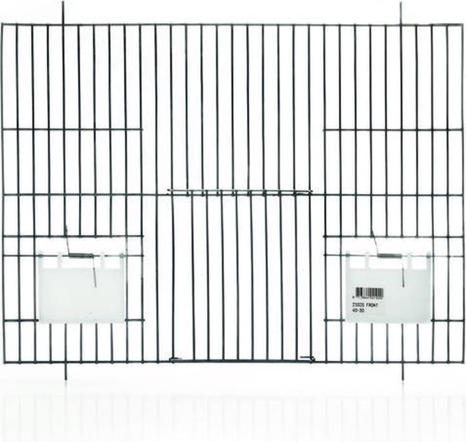 Voorfront 2 Klep-1 Deur - Vogelkooi - 60x30 cm