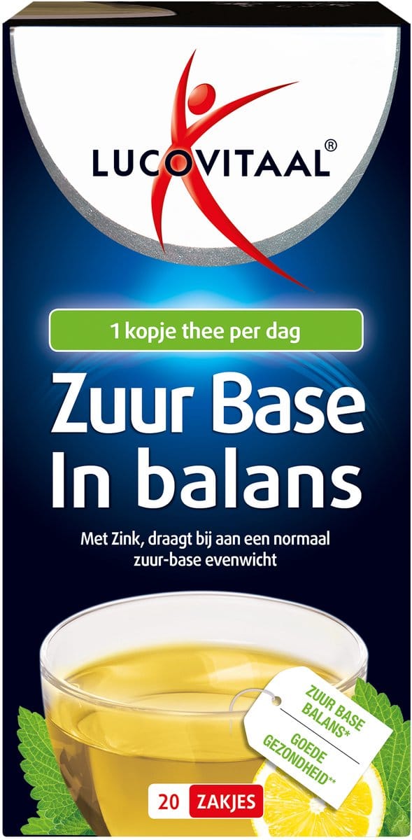 Lucovitaal Zuur Base thee