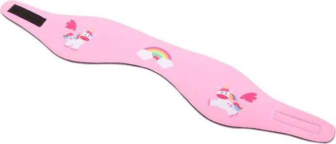 Hoofdband Zwemmen eenhoorn print Medium