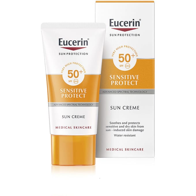 Zongevoelige Beschermcrème Droge Huid SPF50+ 50 ml