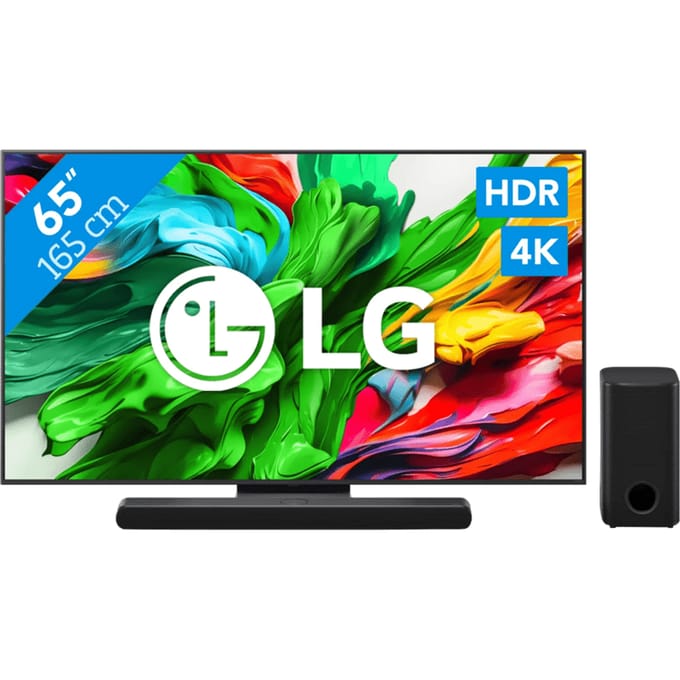 LG 65" QNED86 EVO 4K (2025) + LG DS77TY