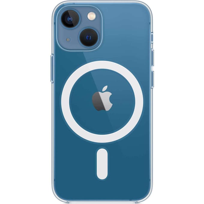 Clearcase MagSafe voor de Apple iPhone 13 Mini - Transparent