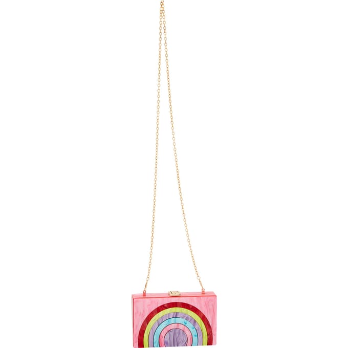 FELIPA Handtas Dames Regenboog veelkleurig