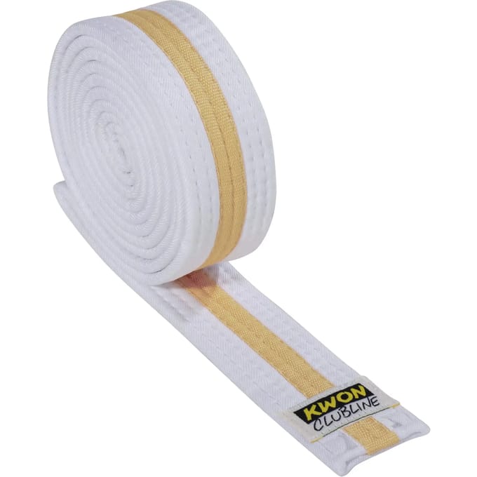 Vechtsport gordel Kwon Clubline