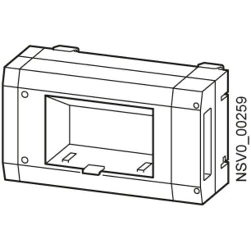 Siemens BVP:233571 BD01-AK2HM2/F Aftakking Lichtgrijs 16 mm² 63 A 400 V/AC 1 stuk(s)