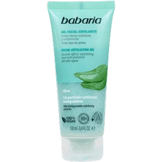 Babaria Aloë Vera Gel Gezichts Exfoliant 100 ml
