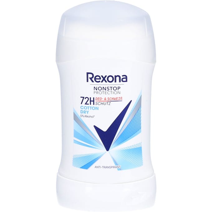 Rexona® Antiperspirant Deodorant stick Nonstop Protection 72 H Cotton Dry 50 Stiften