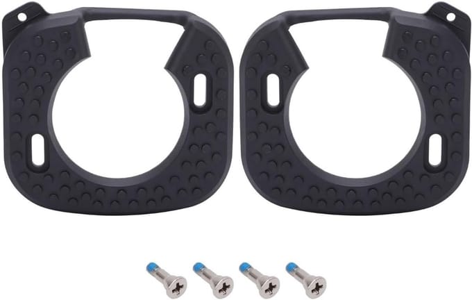 Fietspedalen Bescherming met Snelle Ontgrendeling, Loopbare Cleats en Antislip Pedal Plates voor Speedplay Zero en Ultra Light Action