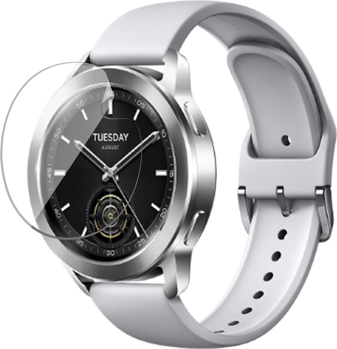 Screenprotector geschikt voor Xiaomi Watch S3 - 1x FlexGuard Screen Protector
