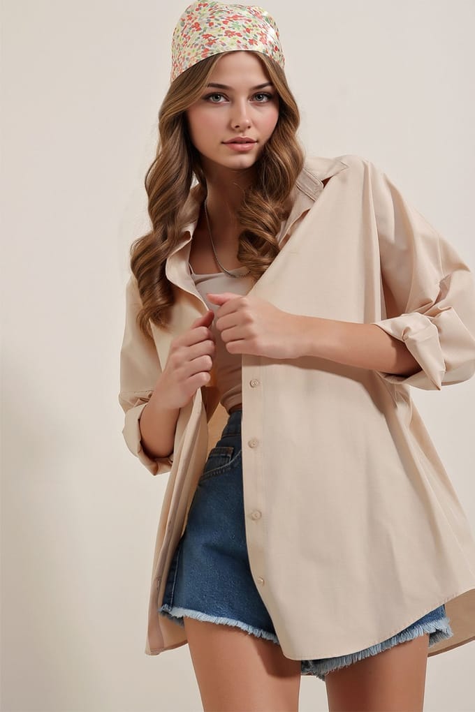 Oversized Poplin 2-Pack Shirt