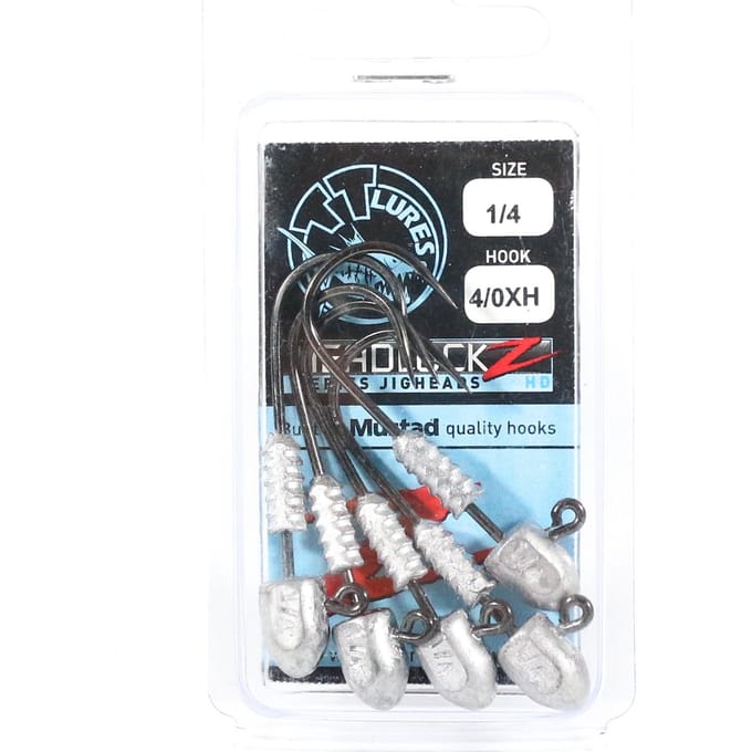 Tackle Tactics TT Headlockz HD jigkop 1/4 oz 4/0 H 5/pack (3412)