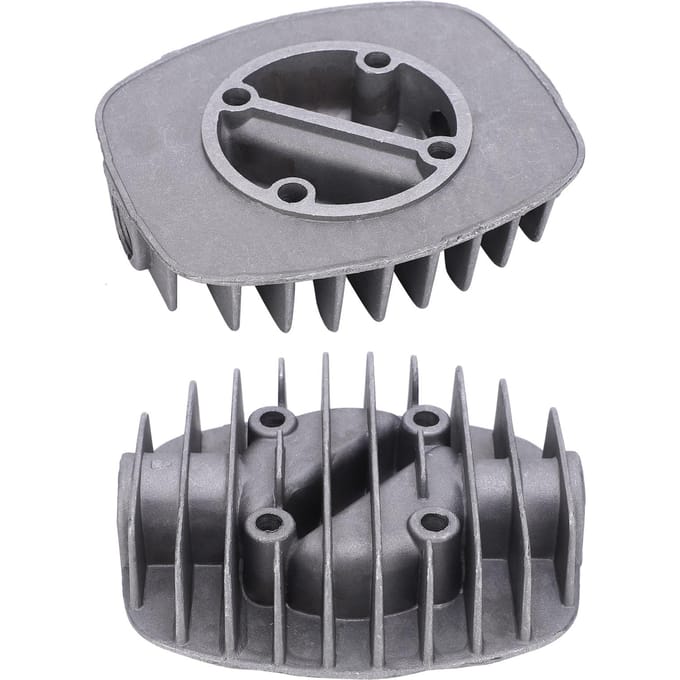 2 Stuks Luchtcompressor Cilinderkop 2.5P3P5P6P Dubbelcilinder Deksel Accessoires