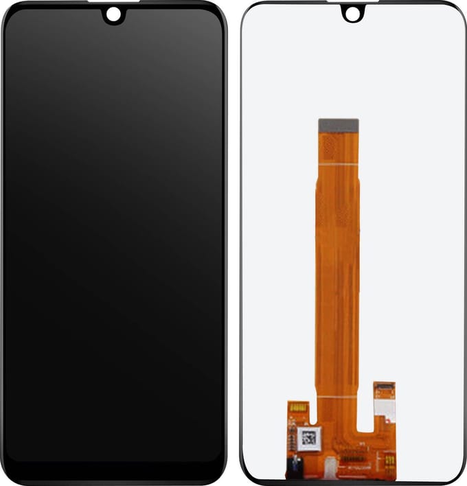 Wiko, Volledig Display Geschikt voor Wiko View 3 Lite LCD Scherm en Touchscreen Original, Zwart