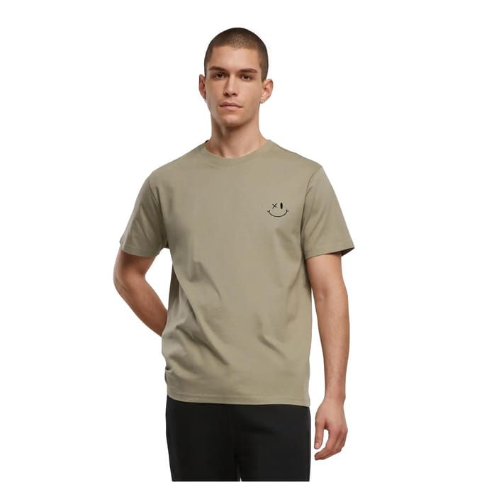 Mister Tee - Wink At Me Heren Tshirt - M - Olijfgroen