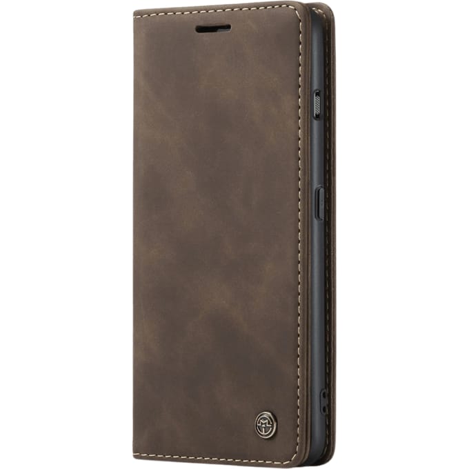 Caseme OnePlus 11 Business Bookcase Hoesje Bruin