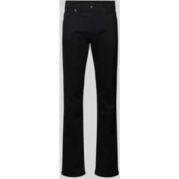 regular fit jeans met labelpatch model 'Lyon'
