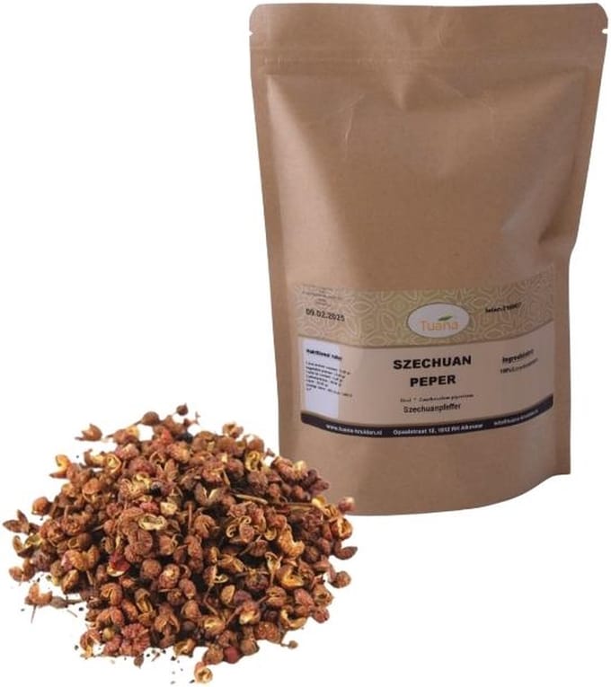 Tuana Kruiden - Szechuanpeper Heel 80g - 80 Gram - Tuanashop - MP-S-0029