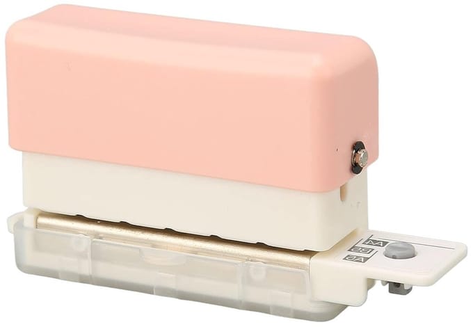 Multifunctionele 6-Hole Paper Hole Punch voor A5, B5 en A4, Ideaal voor Flipbooks en Documentbinding