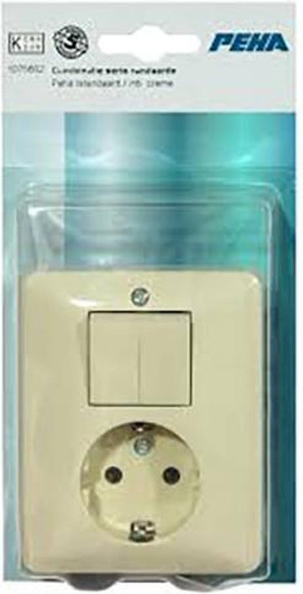 PEHA combi serie randaarde inbouw | CREME