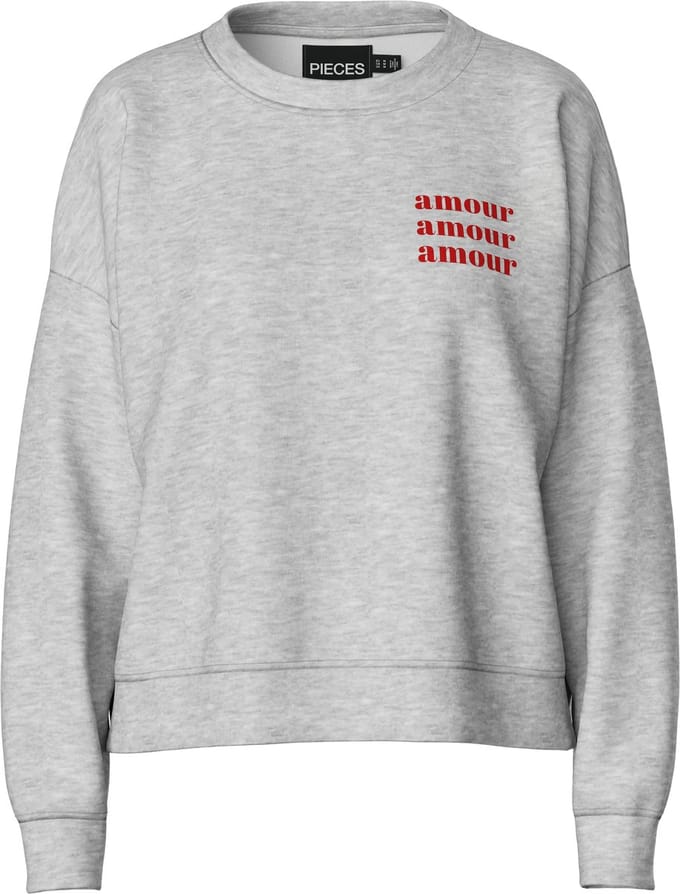 PIECES - PCCHILLI SUMMER LS PRINT SWEAT NOOS CP - Meisjes - Sweaters