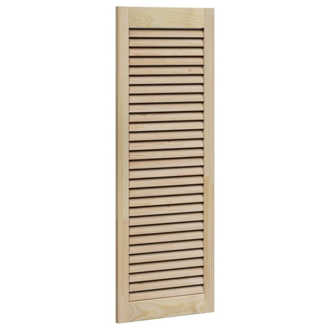 vidaXL - Kastdeur - Naturel - 110 - x - 39,5 - cm - Massief - grenenhout