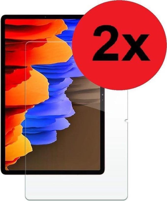Samsung Galaxy Tab A7 2020 Screenprotector - Samsung Galaxy Tab A7 2022 Screen protector - 10.4 inch - 2x Beschermglas Tempered Gehard Glas