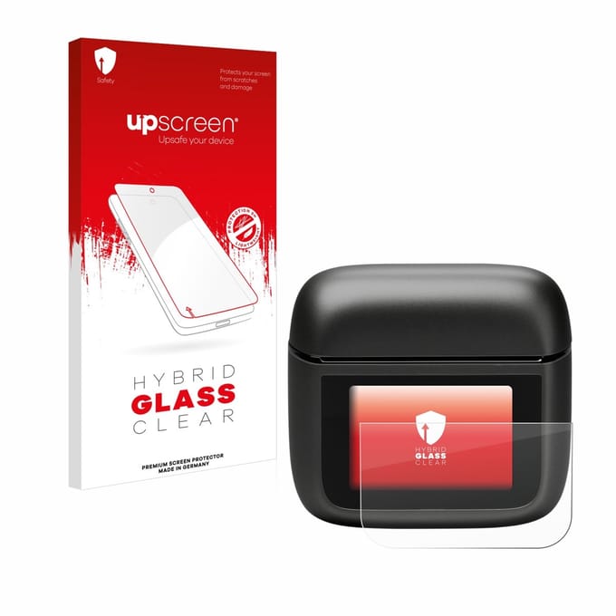 upscreen - Screenprotector voor JBL Tour Pro 3 - Folie Beschermfolie Beschermglas transparant