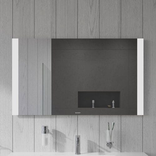 Duravit bathroom mirror "Good" 120 cm with LED on the side