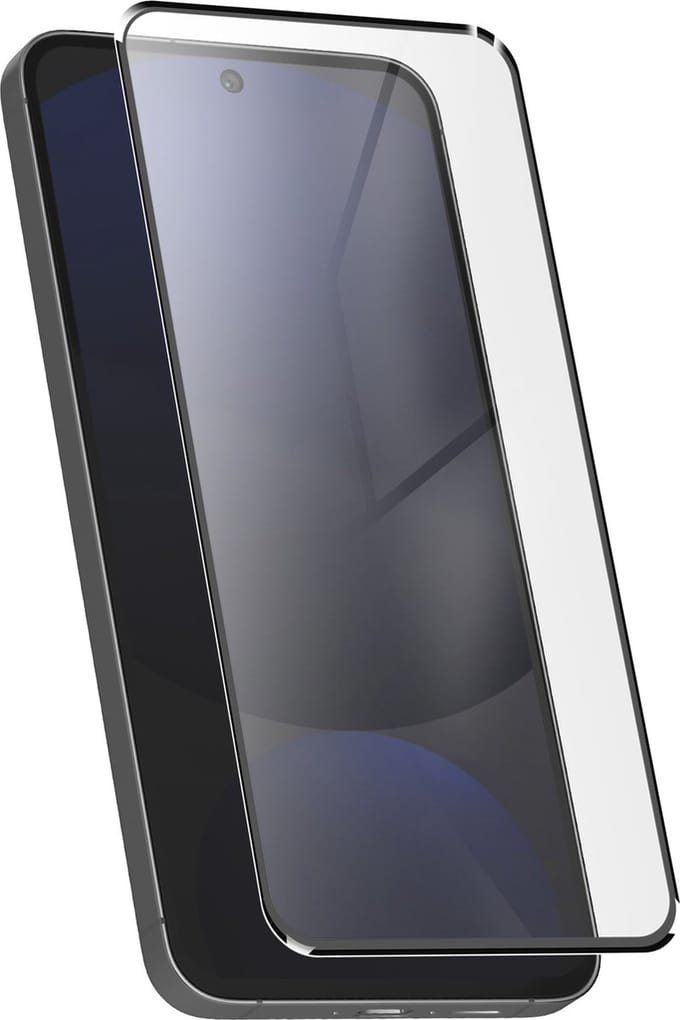 3mk, Screenprotector geschikt voor Samsung S24 FE - 9H Tempered Glass & 2.5D, Zwart