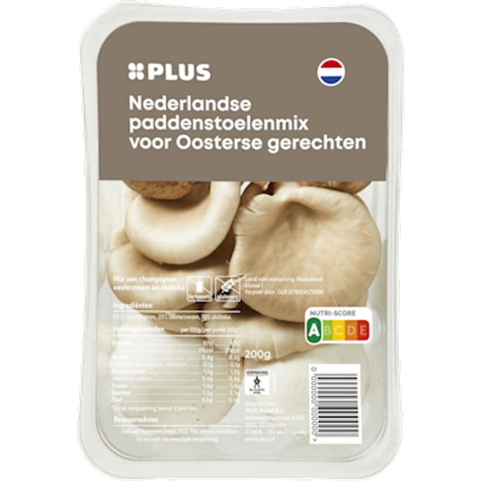 Paddenstoelenmix v Oosterse gerechten