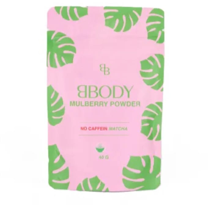 BBODY Decaf Matcha Mulberry Powder - 40 gr