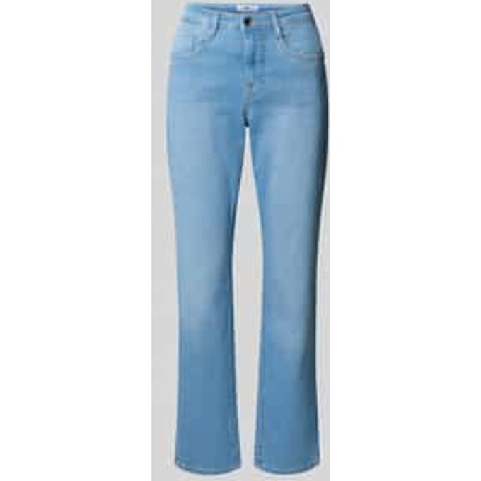 Flared fit Jeans in 5-pocketmodel Model 'Carola'