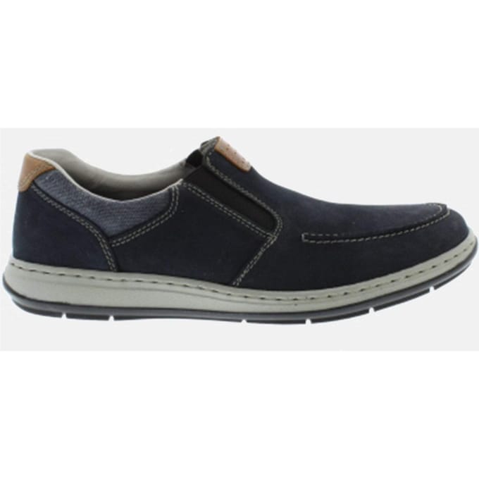 Rieker - Heren Instapschoenen Blauw 41